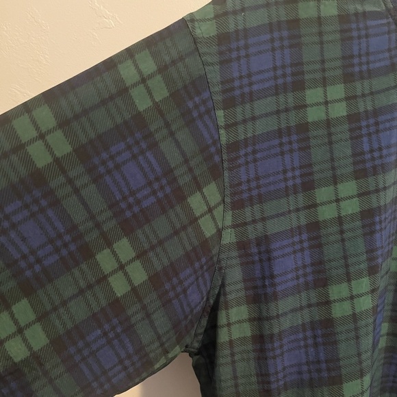 Vintage 90s Fairway Sport Men's Golf Pullover Windbreaker Preppy  Tartan Plaid - Picture 6 of 12